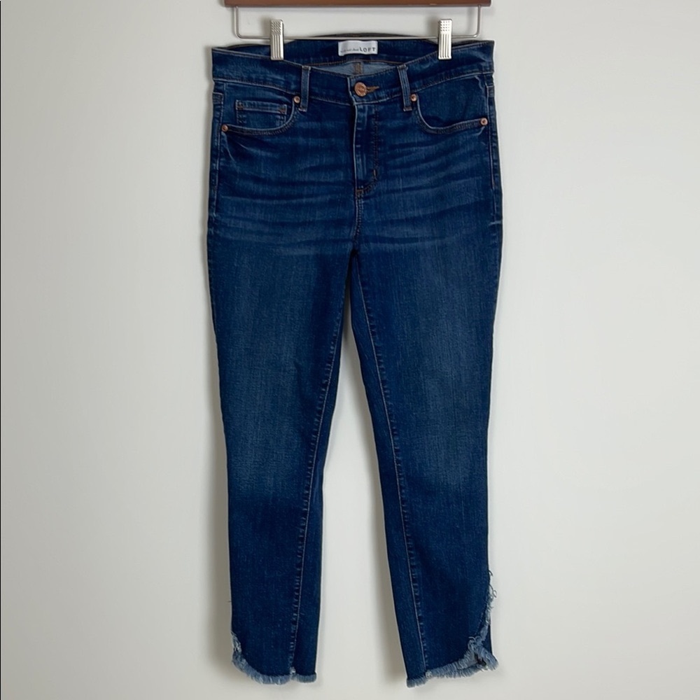 Loft Blue modern skinny jeans size 6/28
